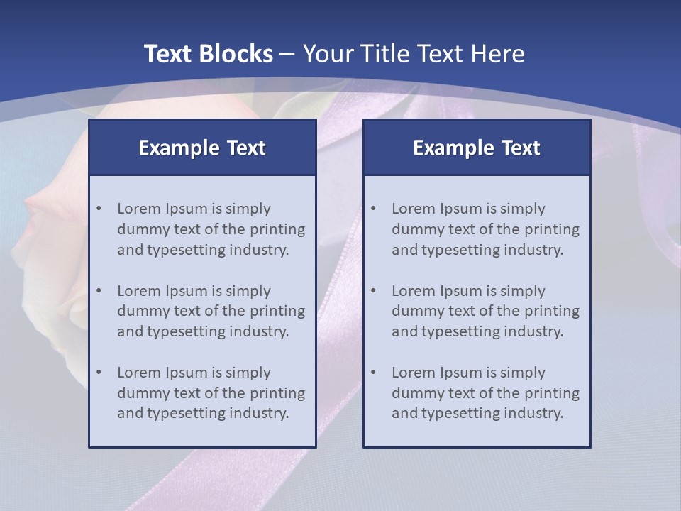Bocciolo Fidanzati Perfezione PowerPoint Template