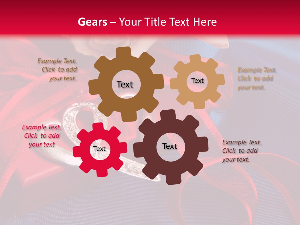 Nastro Simbolo Ricorrenza PowerPoint Template