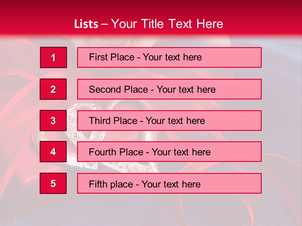 Nastro Simbolo Ricorrenza PowerPoint Template