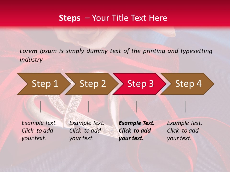 Nastro Simbolo Ricorrenza PowerPoint Template