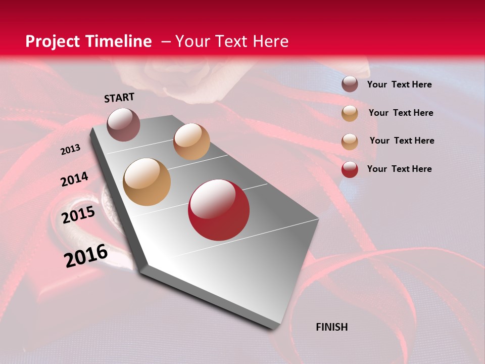 Nastro Simbolo Ricorrenza PowerPoint Template
