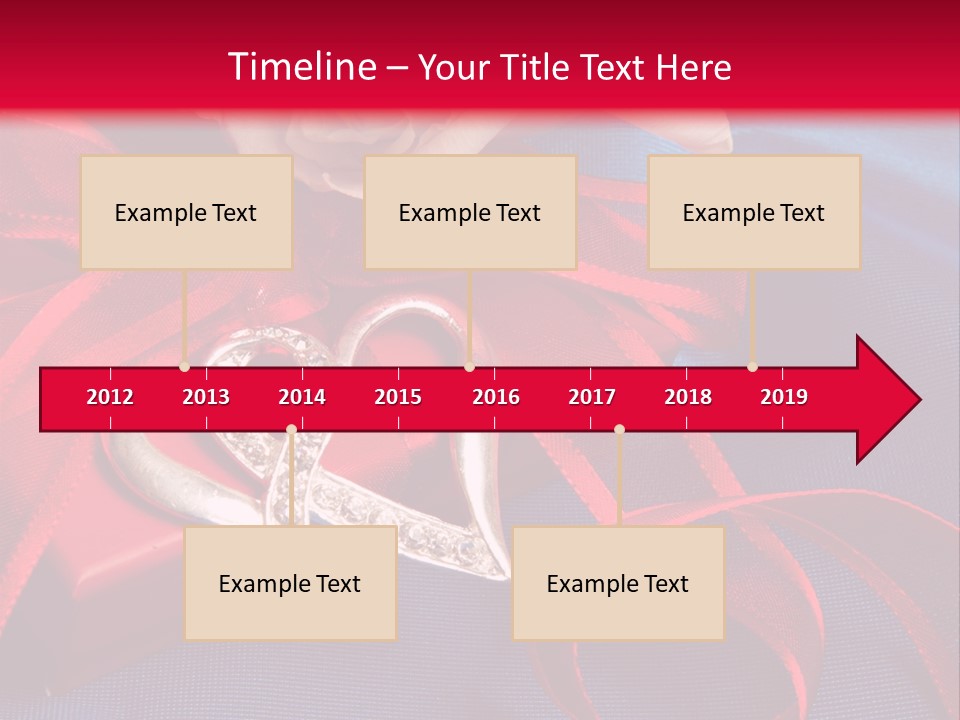 Nastro Simbolo Ricorrenza PowerPoint Template