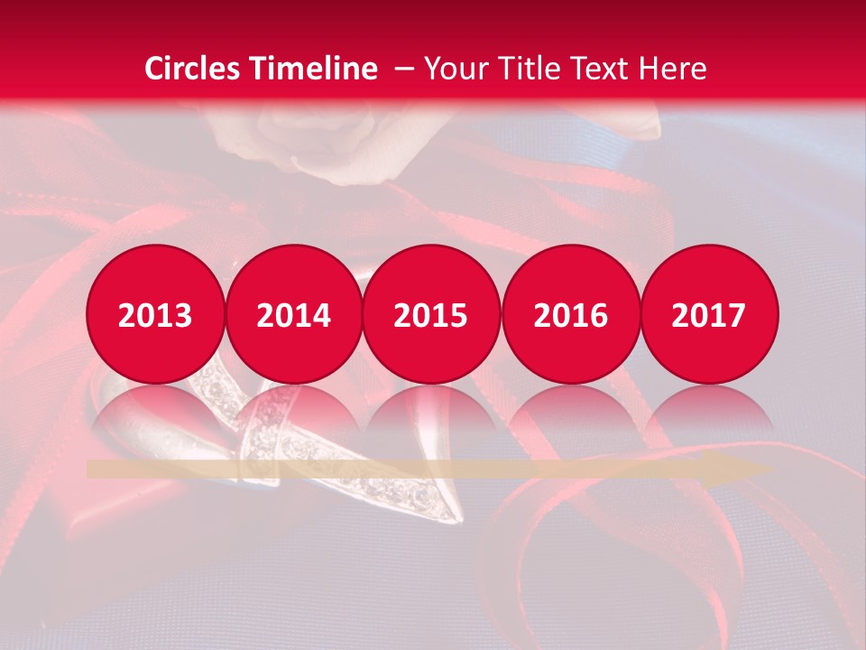 Nastro Simbolo Ricorrenza PowerPoint Template