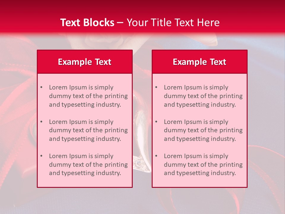 Nastro Simbolo Ricorrenza PowerPoint Template