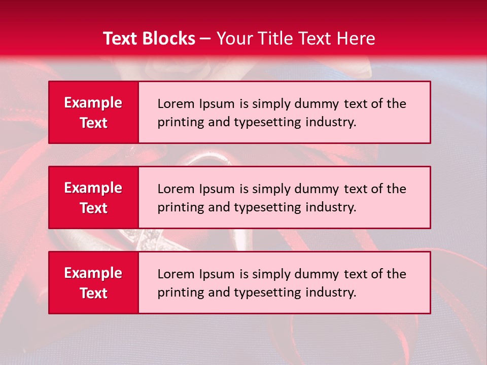 Nastro Simbolo Ricorrenza PowerPoint Template