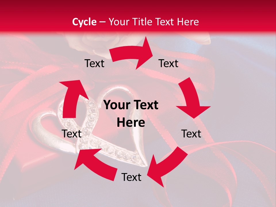 Nastro Simbolo Ricorrenza PowerPoint Template