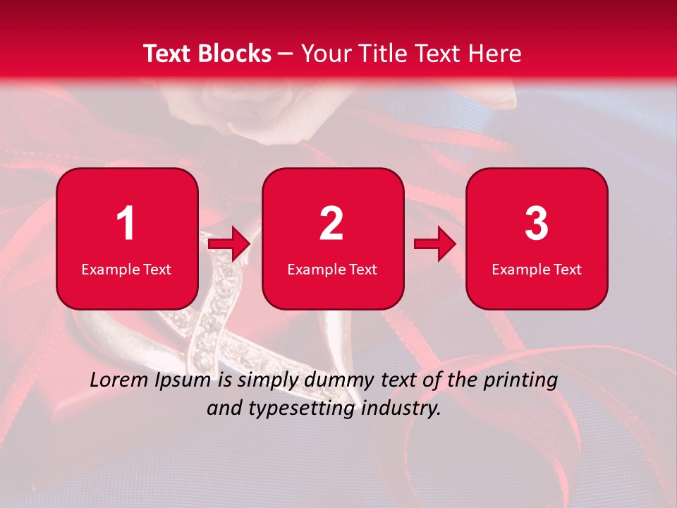 Nastro Simbolo Ricorrenza PowerPoint Template