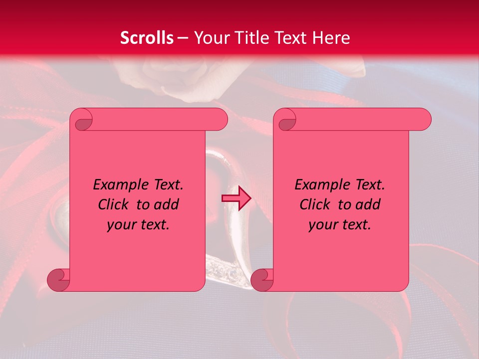 Nastro Simbolo Ricorrenza PowerPoint Template