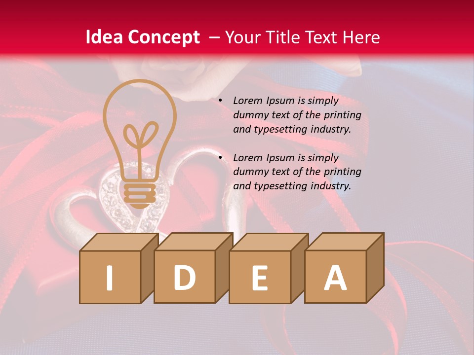 Nastro Simbolo Ricorrenza PowerPoint Template