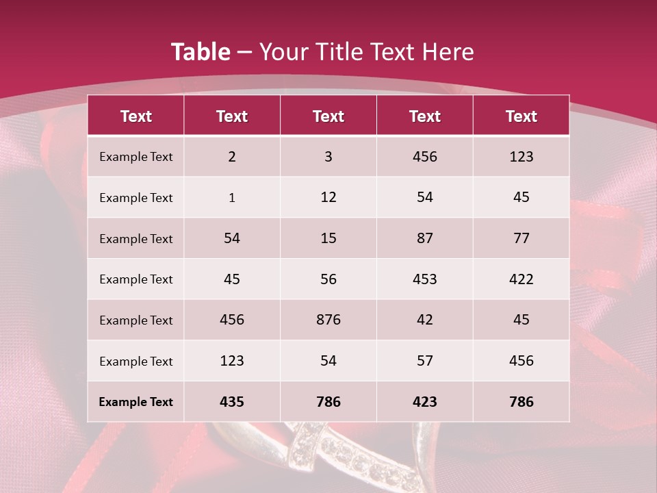 Bella Pacchetto Petalo PowerPoint Template