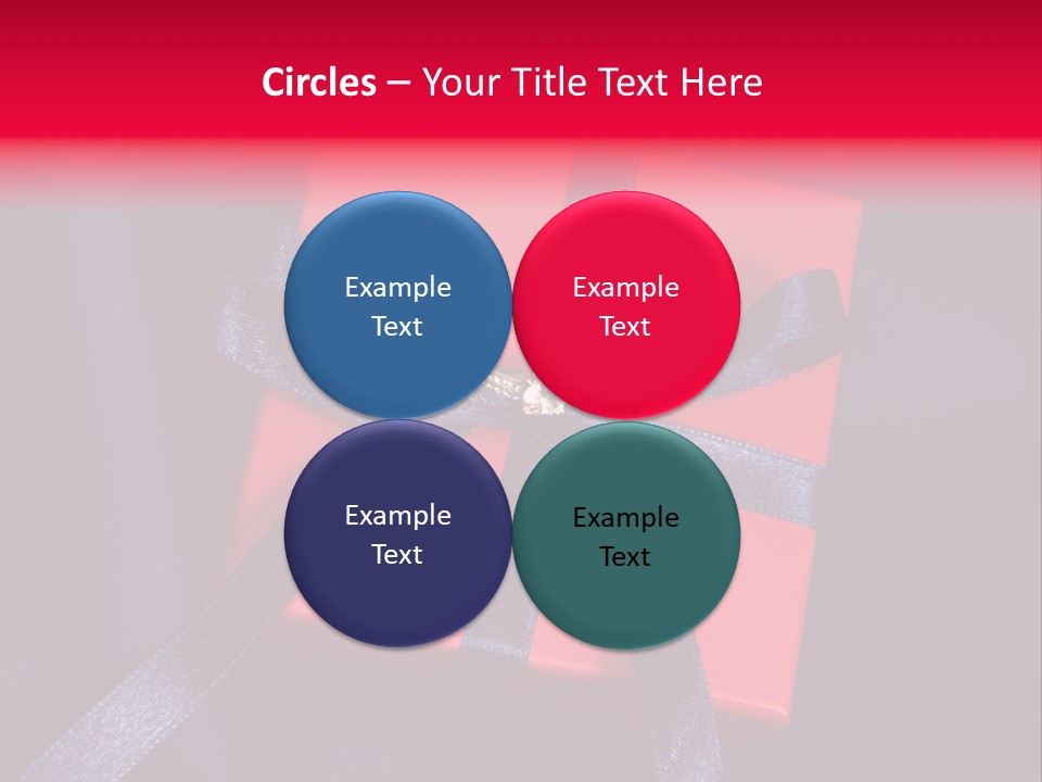 Regalo Ricorrenza Bella PowerPoint Template