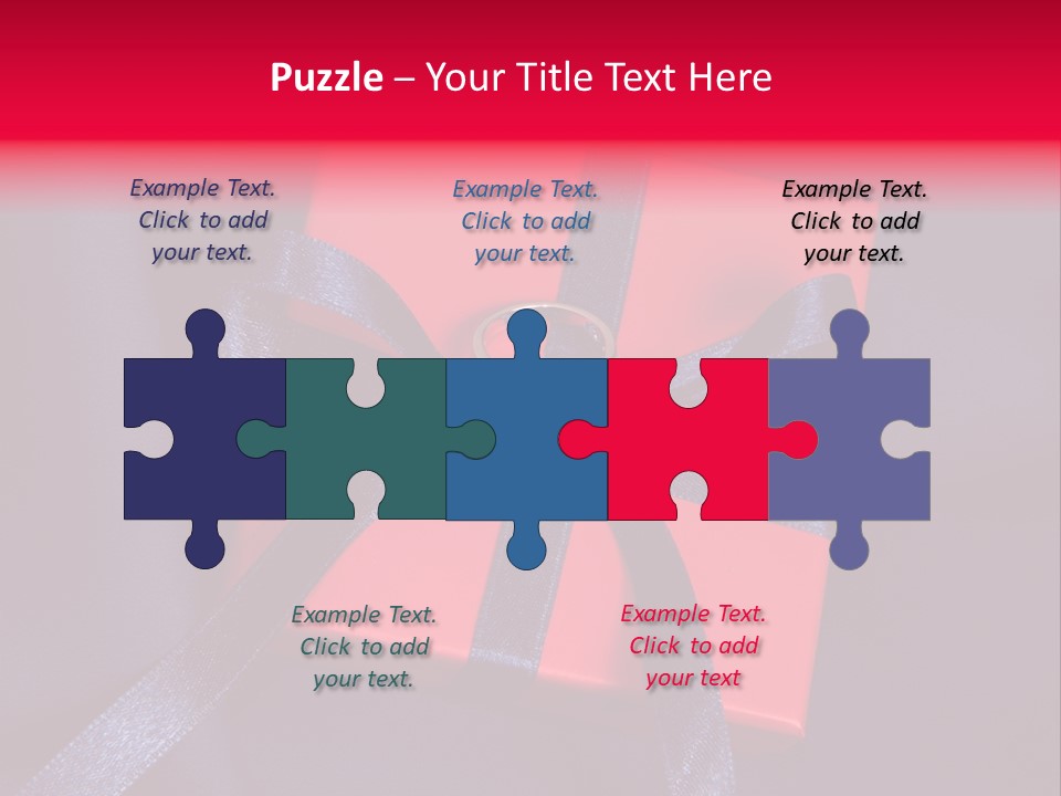 Regalo Ricorrenza Bella PowerPoint Template