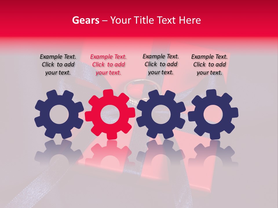 Regalo Ricorrenza Bella PowerPoint Template