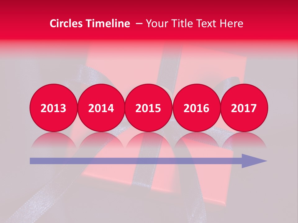 Regalo Ricorrenza Bella PowerPoint Template