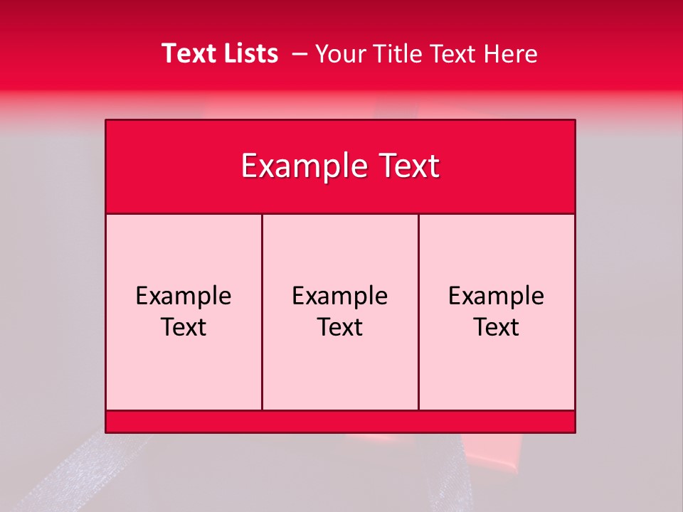 Regalo Ricorrenza Bella PowerPoint Template