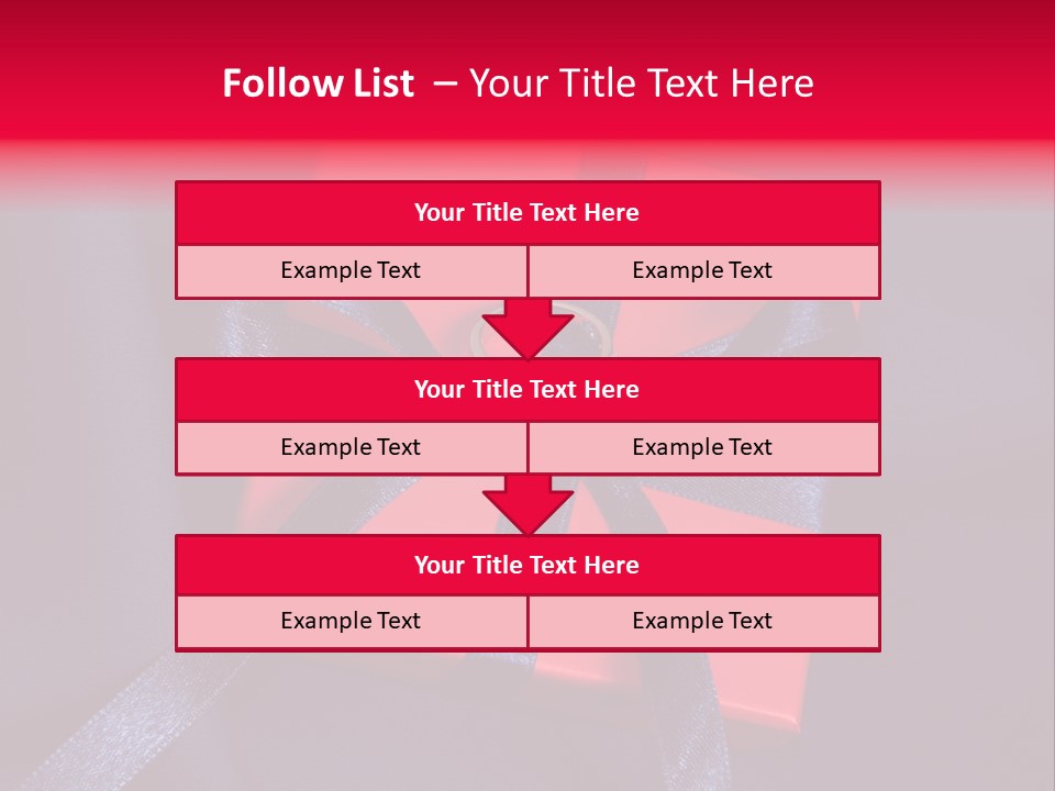 Regalo Ricorrenza Bella PowerPoint Template