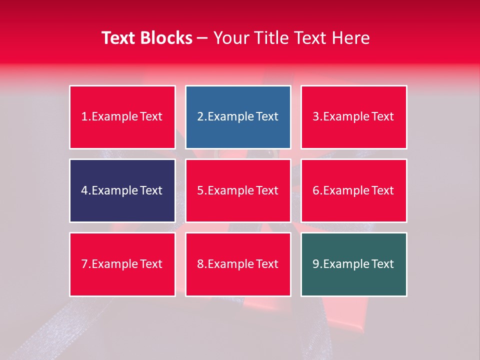 Regalo Ricorrenza Bella PowerPoint Template