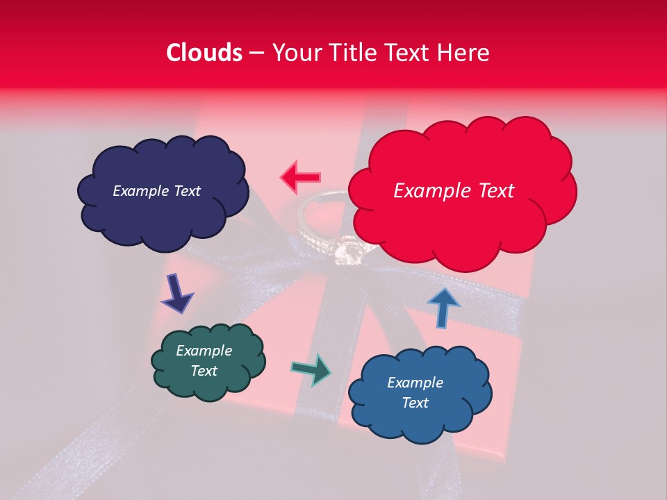 Regalo Ricorrenza Bella PowerPoint Template