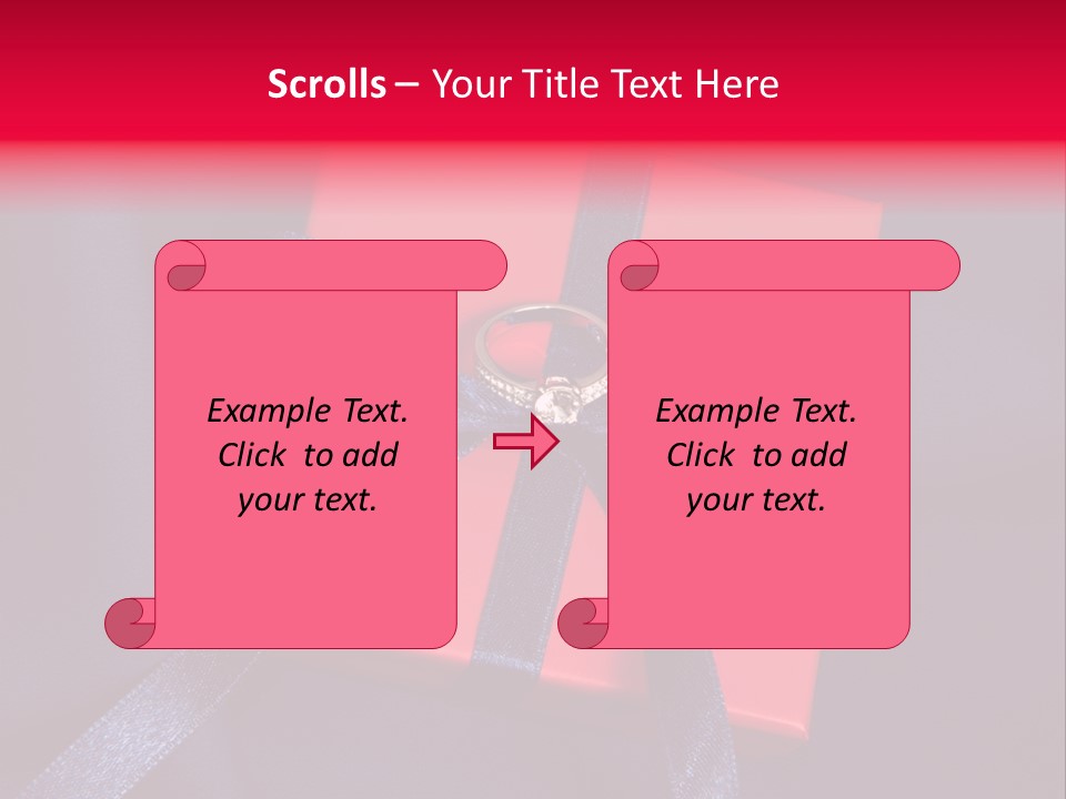 Regalo Ricorrenza Bella PowerPoint Template