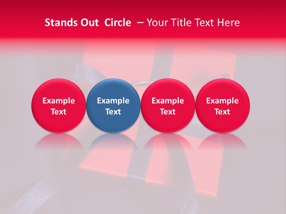 Regalo Ricorrenza Bella PowerPoint Template