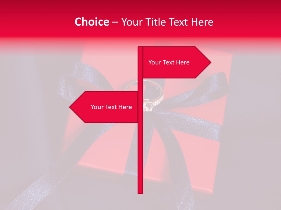 Regalo Ricorrenza Bella PowerPoint Template