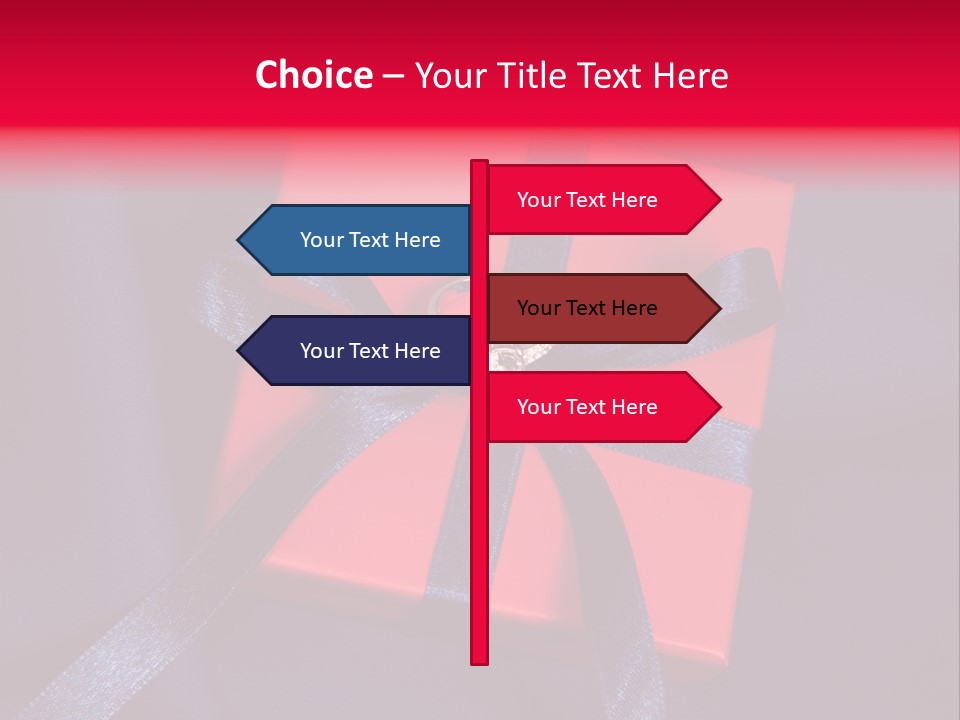 Regalo Ricorrenza Bella PowerPoint Template