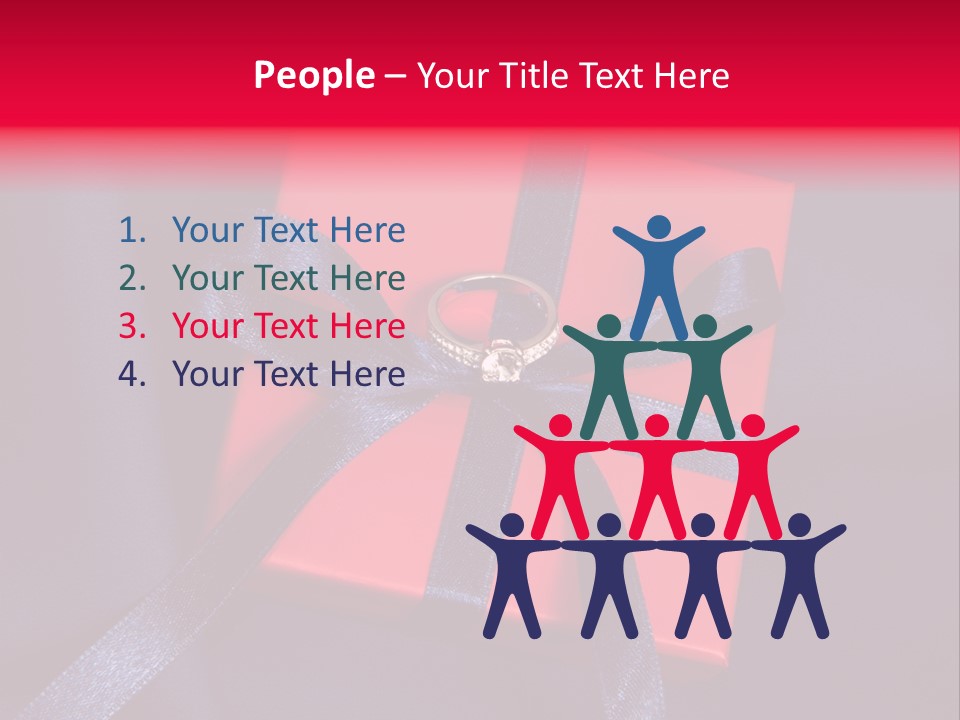 Regalo Ricorrenza Bella PowerPoint Template