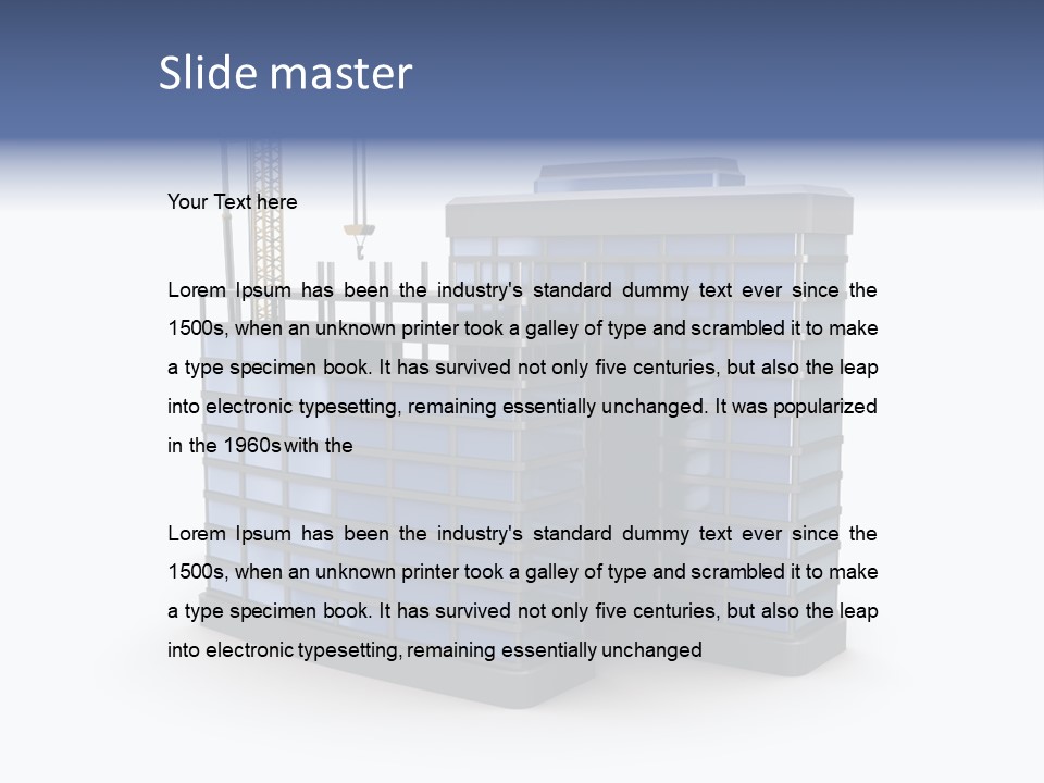 Simbolo Pacchetto Decorazione PowerPoint Template