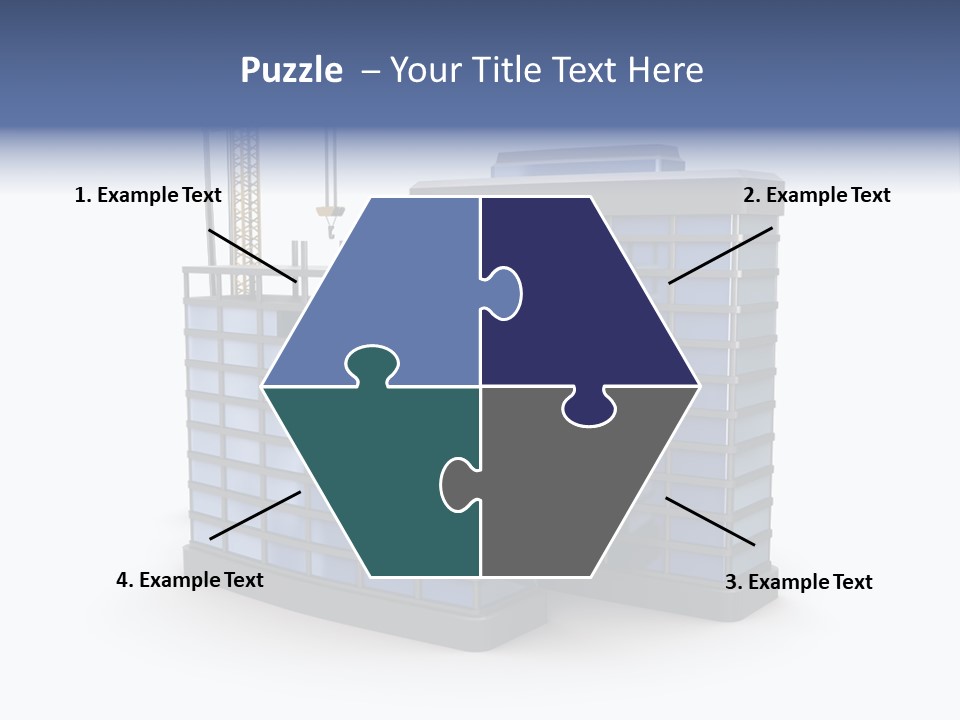 Simbolo Pacchetto Decorazione PowerPoint Template