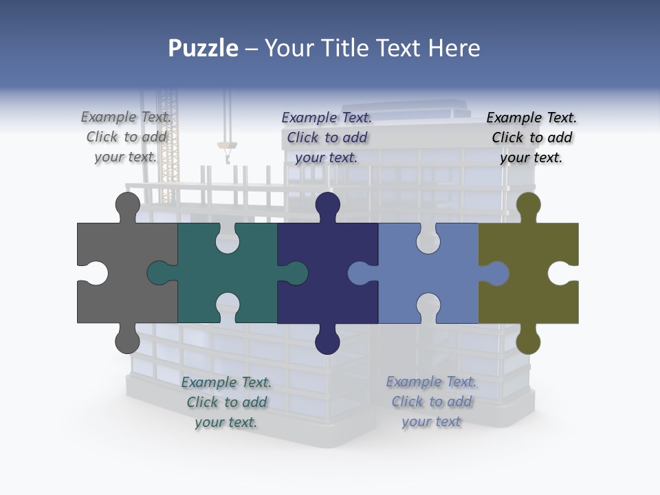 Simbolo Pacchetto Decorazione PowerPoint Template