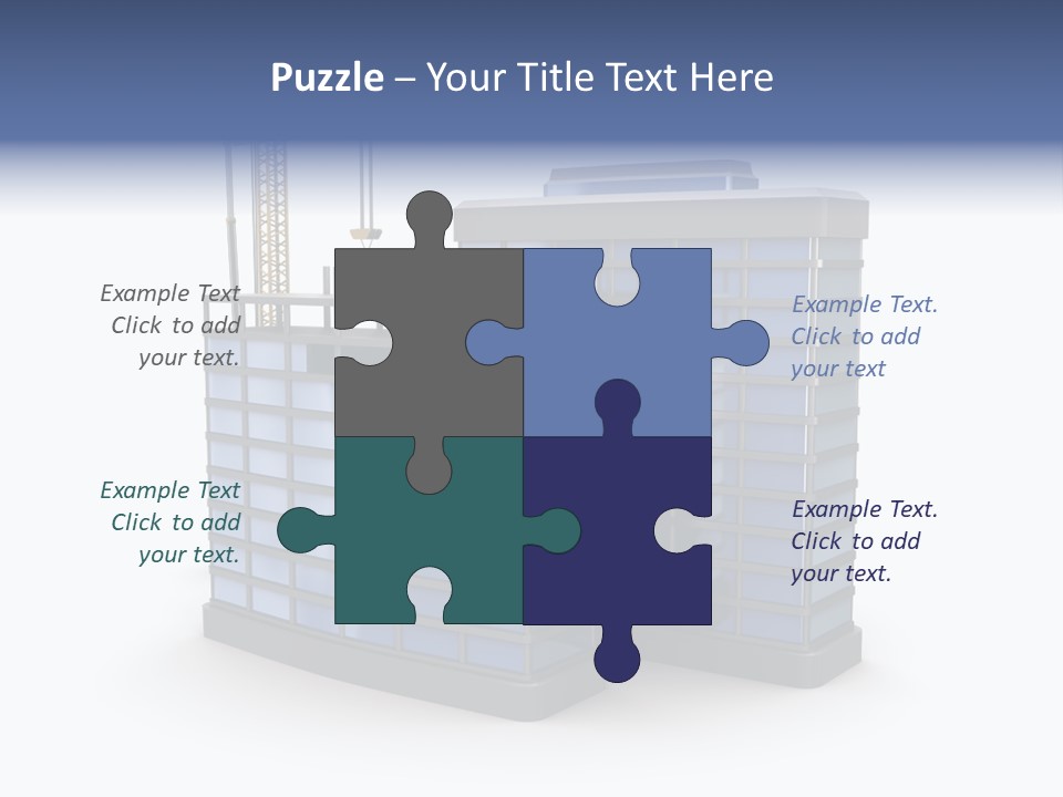 Simbolo Pacchetto Decorazione PowerPoint Template