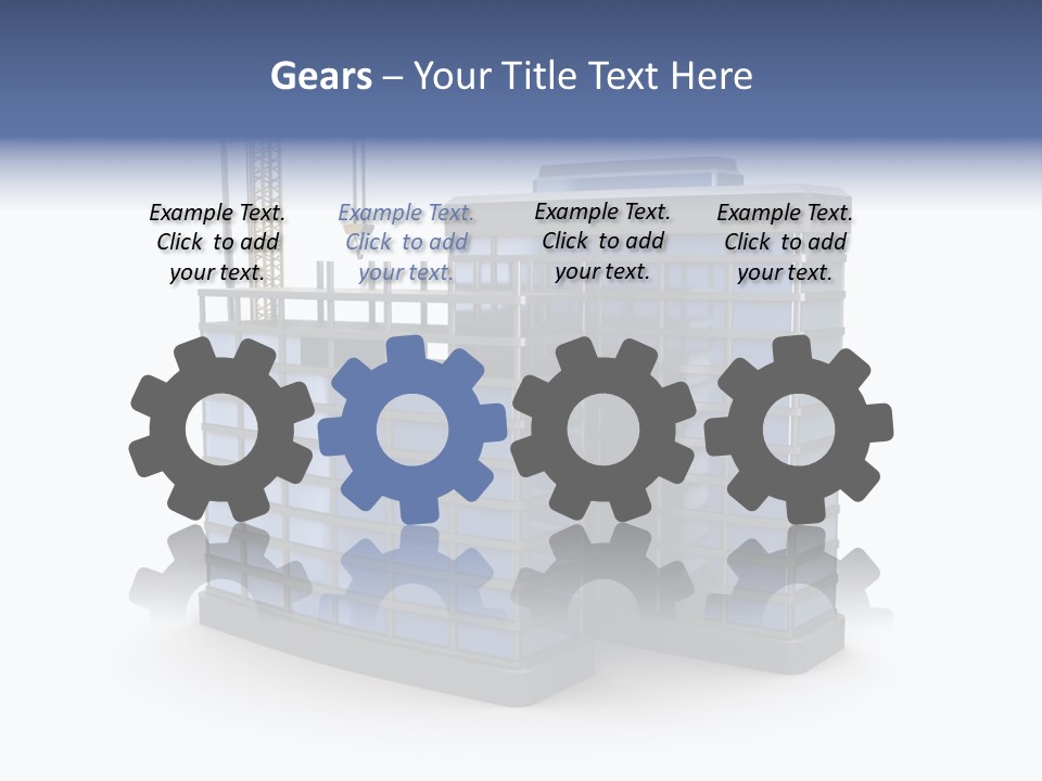 Simbolo Pacchetto Decorazione PowerPoint Template