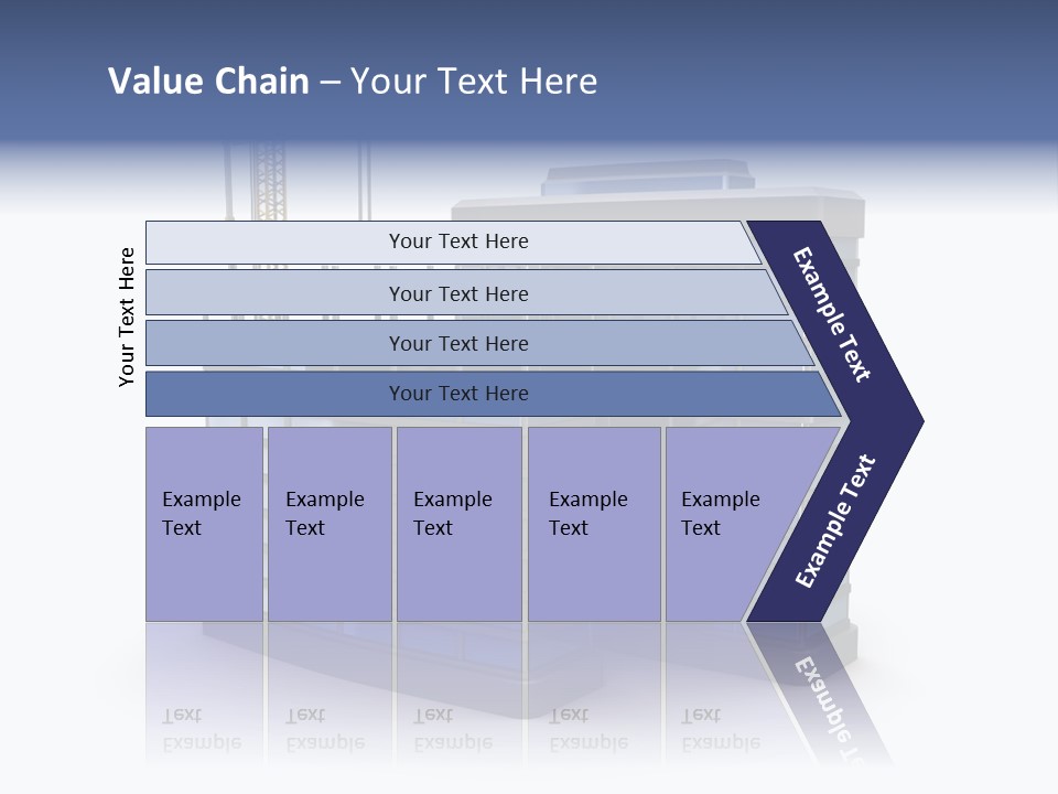 Simbolo Pacchetto Decorazione PowerPoint Template