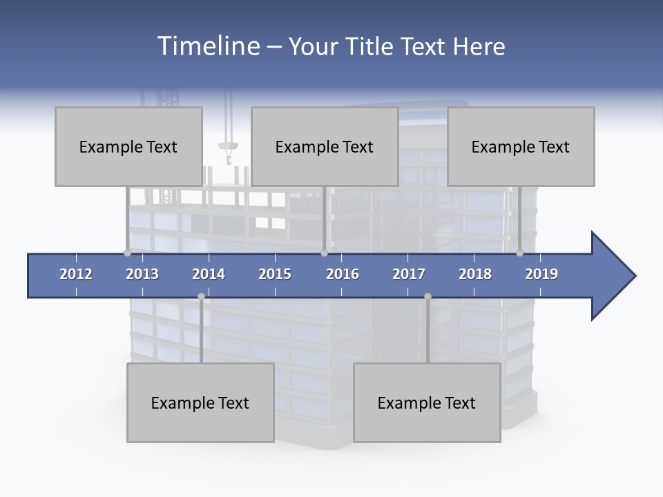 Simbolo Pacchetto Decorazione PowerPoint Template