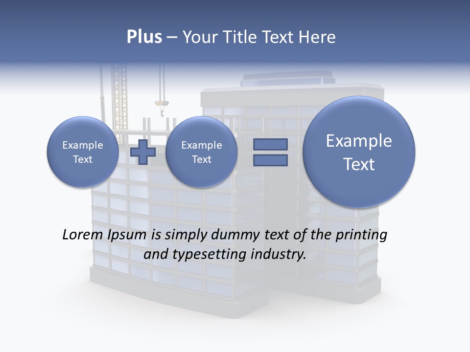 Simbolo Pacchetto Decorazione PowerPoint Template