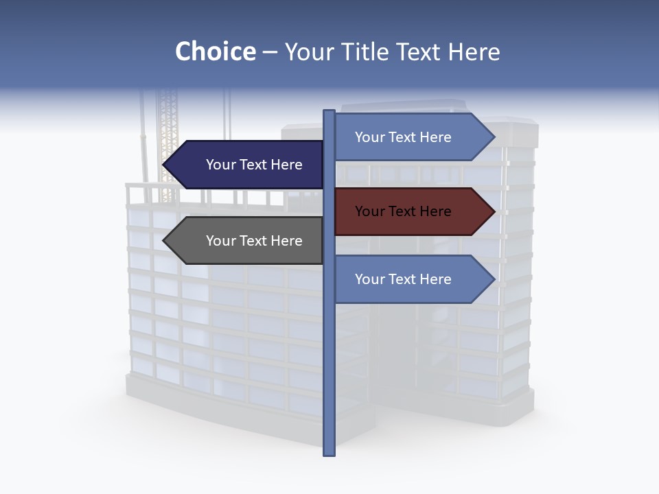 Simbolo Pacchetto Decorazione PowerPoint Template