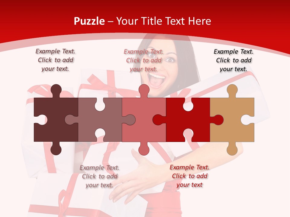 Brillante Celebrazione Coppia PowerPoint Template