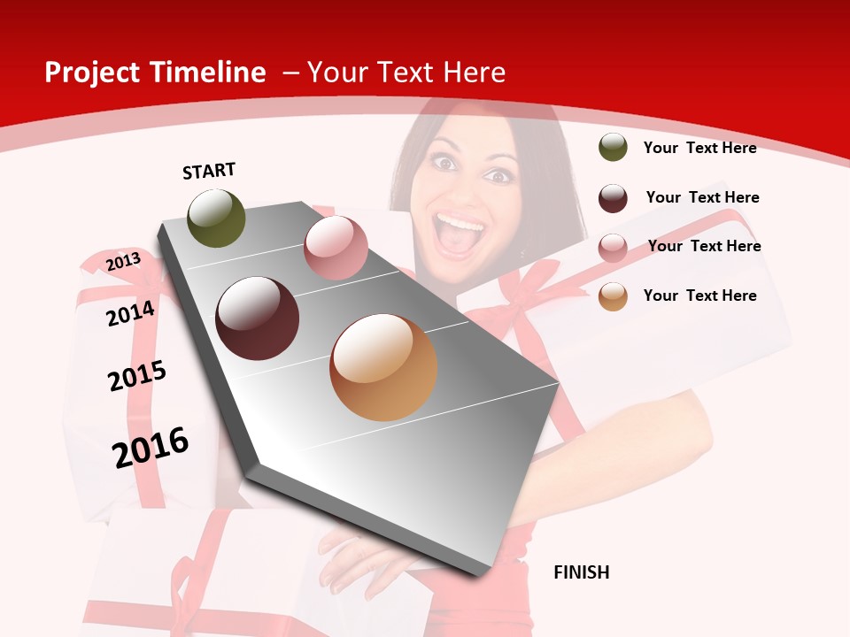Brillante Celebrazione Coppia PowerPoint Template