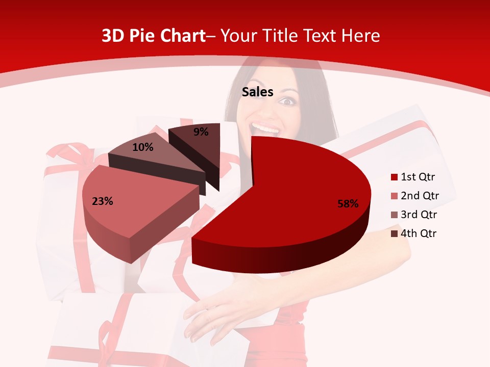 Brillante Celebrazione Coppia PowerPoint Template
