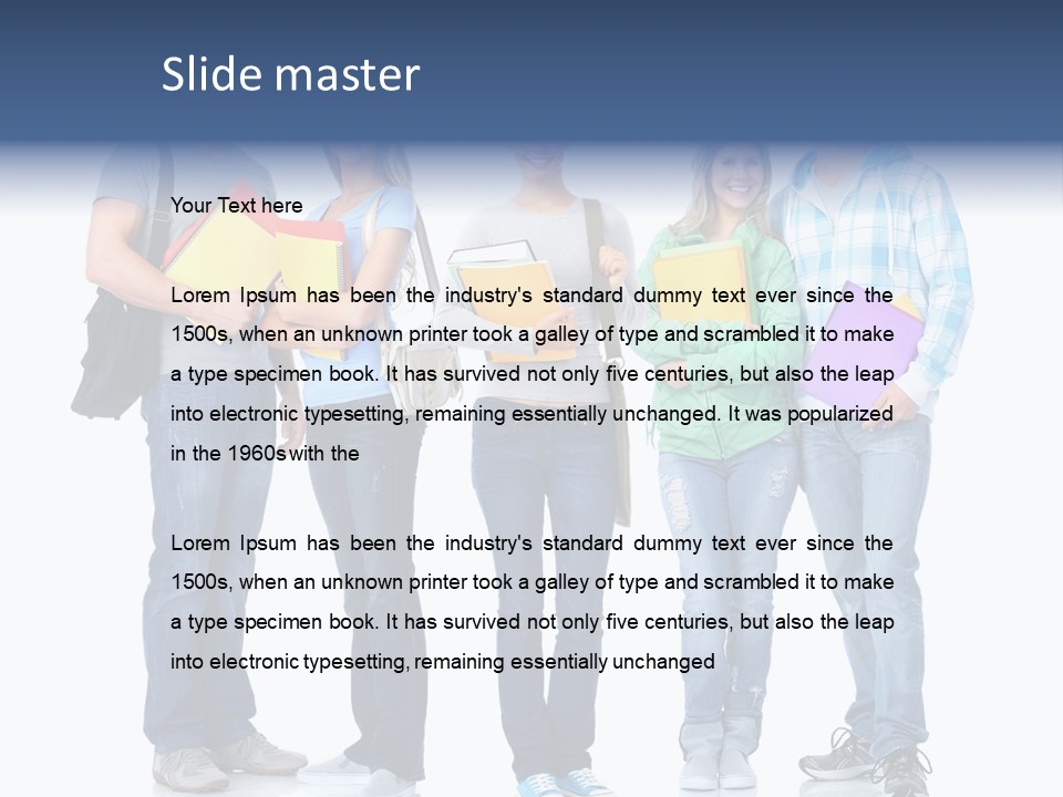 Ricorrenza Fidanzati Nastro PowerPoint Template