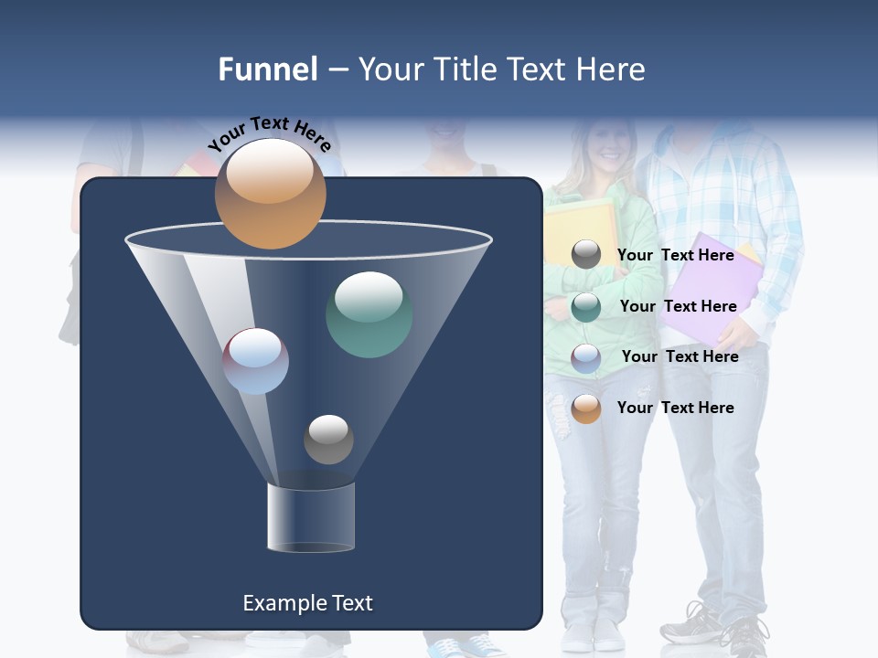 Ricorrenza Fidanzati Nastro PowerPoint Template