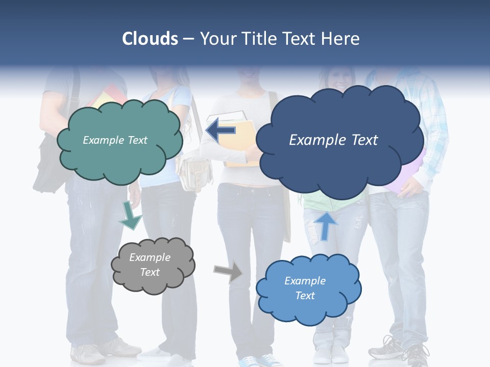 Ricorrenza Fidanzati Nastro PowerPoint Template