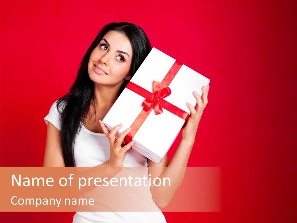 Fidanzati Pacco Pacchetto PowerPoint Template