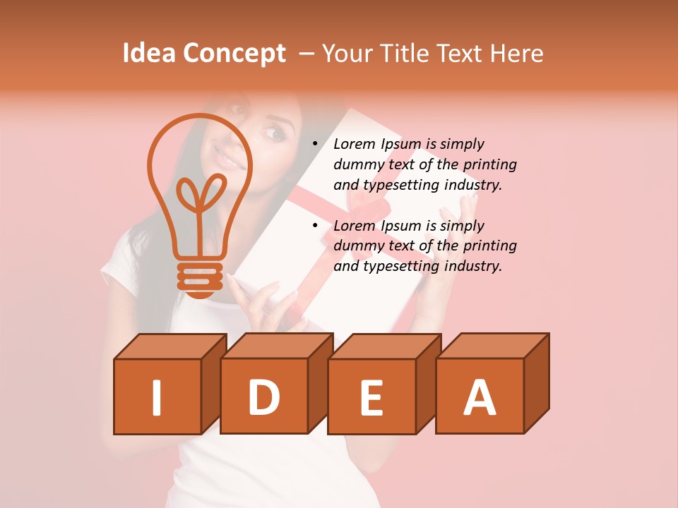 Fidanzati Pacco Pacchetto PowerPoint Template