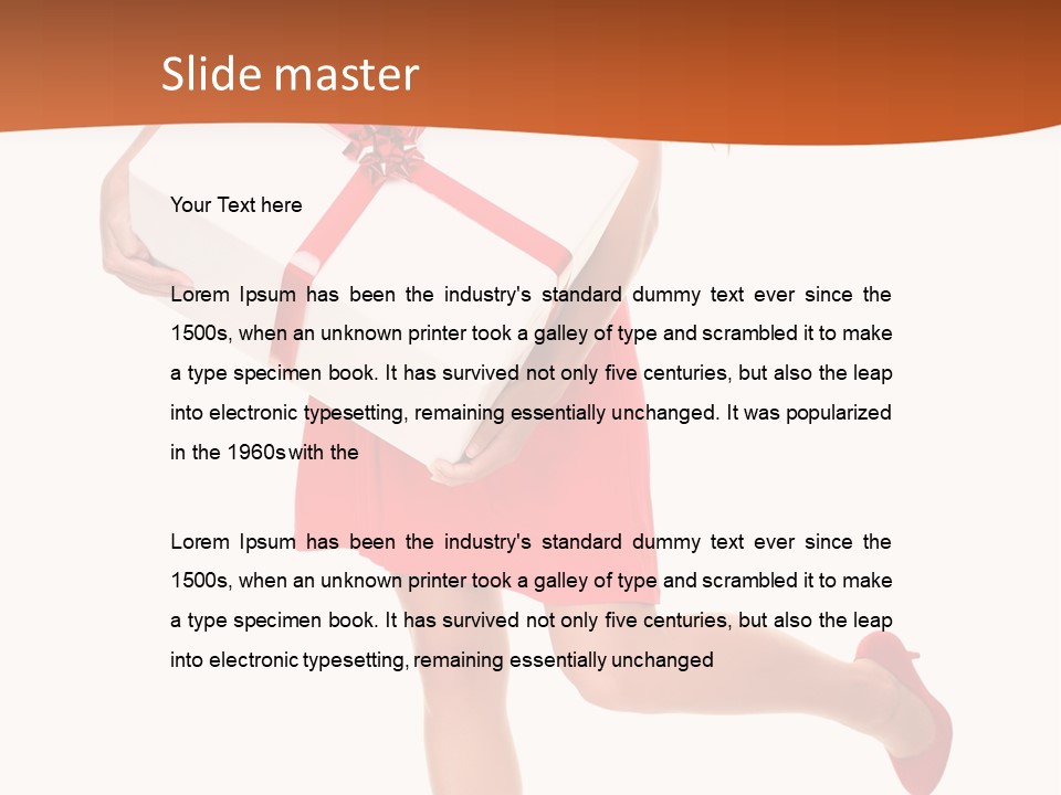 Festa Natale Brillante PowerPoint Template