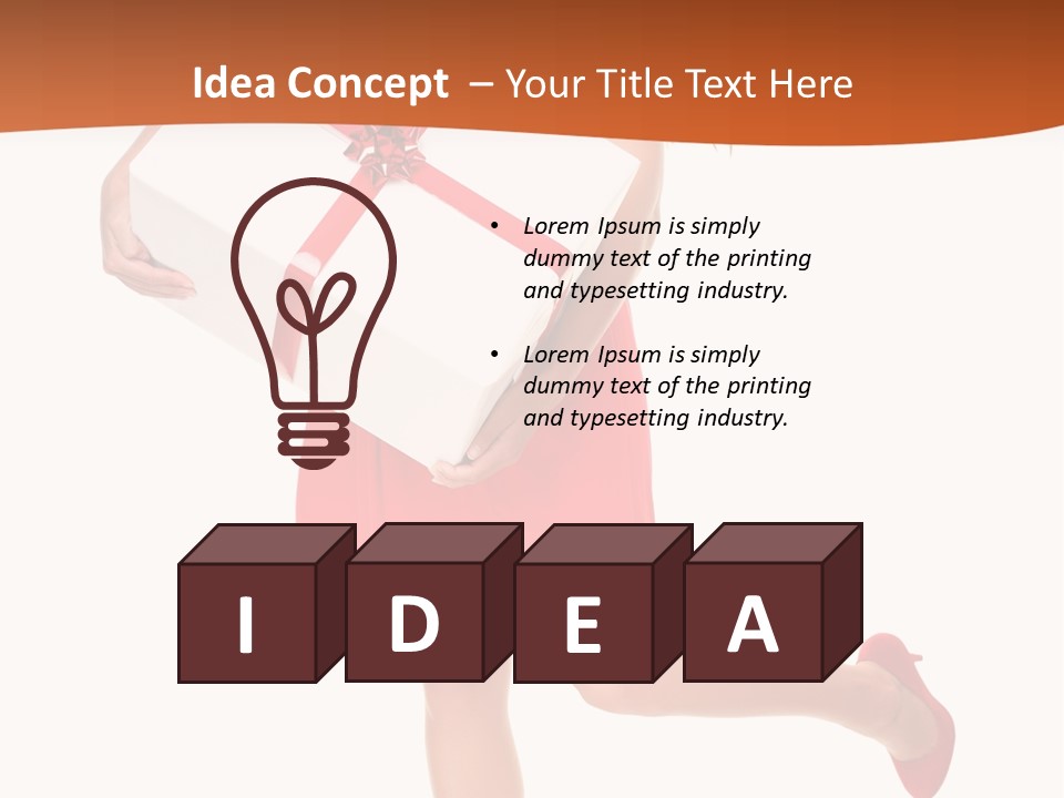 Festa Natale Brillante PowerPoint Template