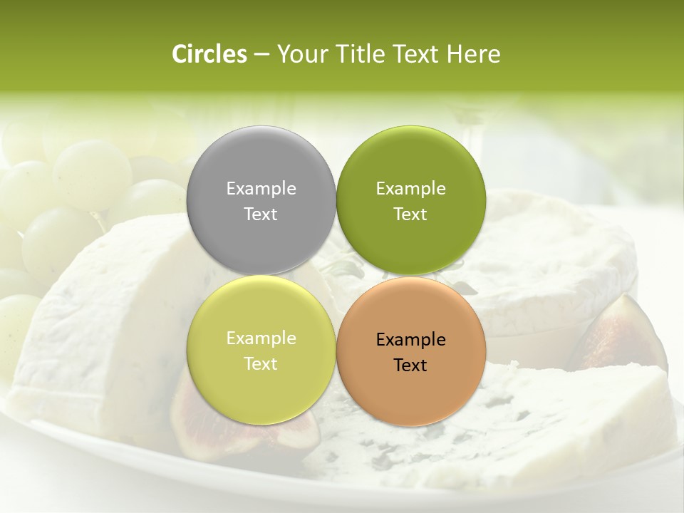 France Summer Gourmet PowerPoint Template