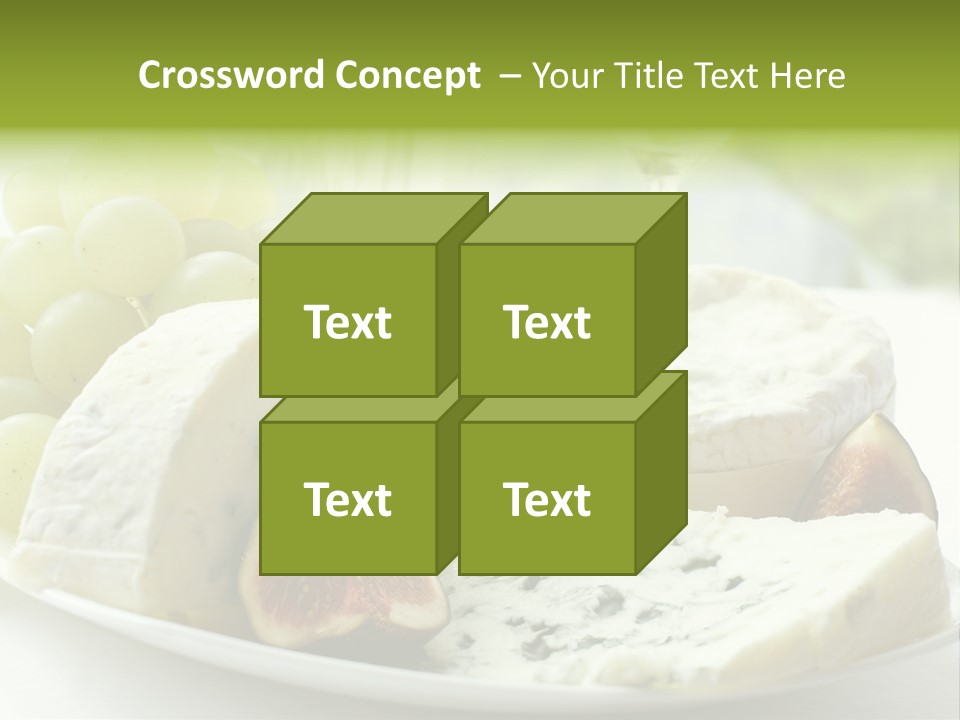 France Summer Gourmet PowerPoint Template