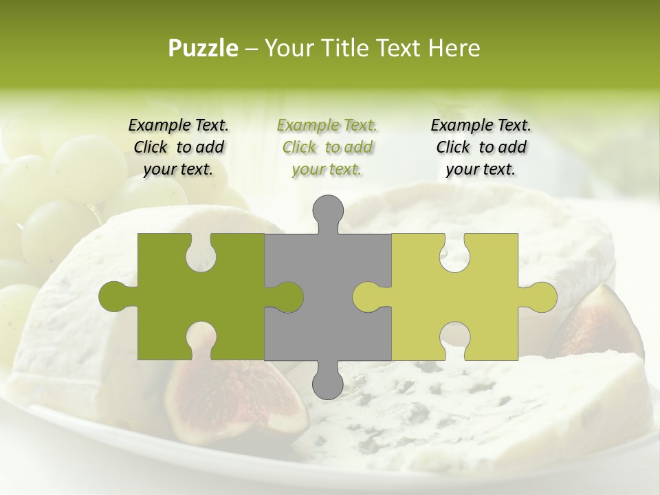 France Summer Gourmet PowerPoint Template