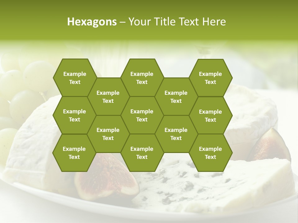 France Summer Gourmet PowerPoint Template